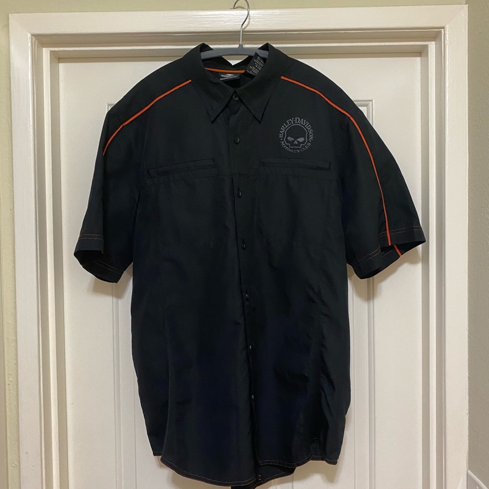 Men’s Harley Davidson button up